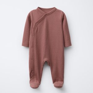 تولم آستین بلند پنبه‌ای V یقه از برند زارا (بچه گانه)