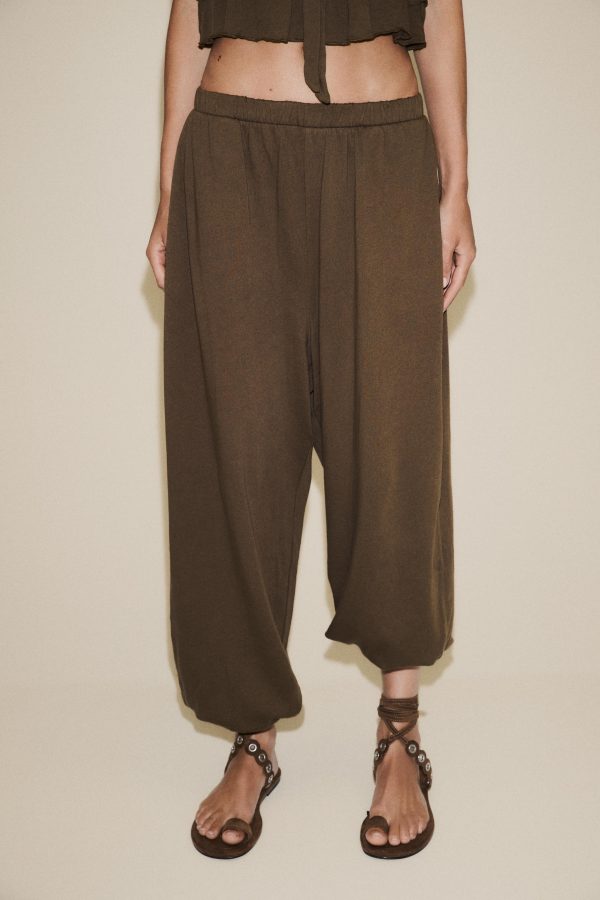 PELUŞ ŞALVAR PANTOLON - از برند زارا