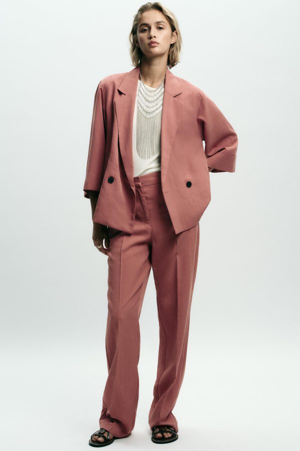 FRANSIZ KOL KRUVAZE BLAZER - از برند زارا