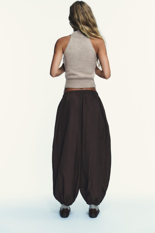 NYLON ŞALVAR PANTOLON - از برند زارا