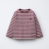 AĞIR KUMAŞ KALP YAMALI DOKUMA ÇİZGİİ T-SHIRT - از برند زارا