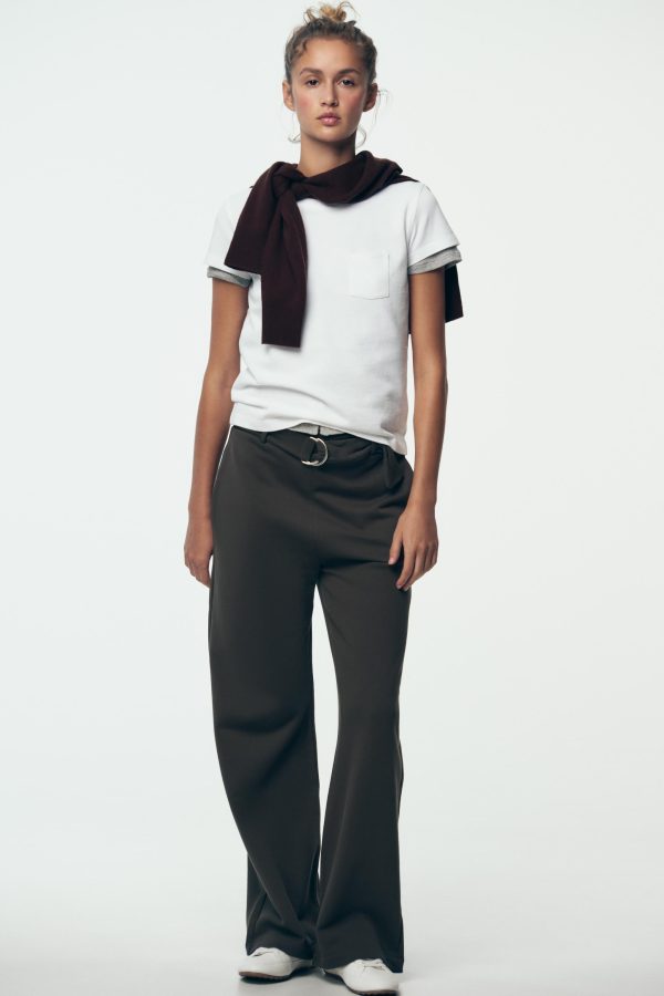 CEPLİ YIKANMIŞ T-SHIRT - از برند زارا