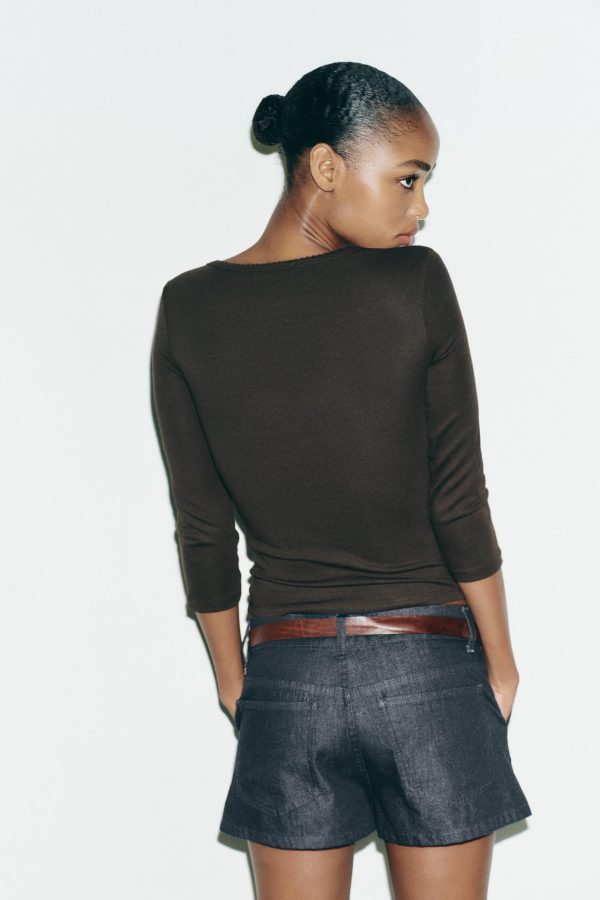 PAMUK MODAL T-SHIRT - از برند زارا