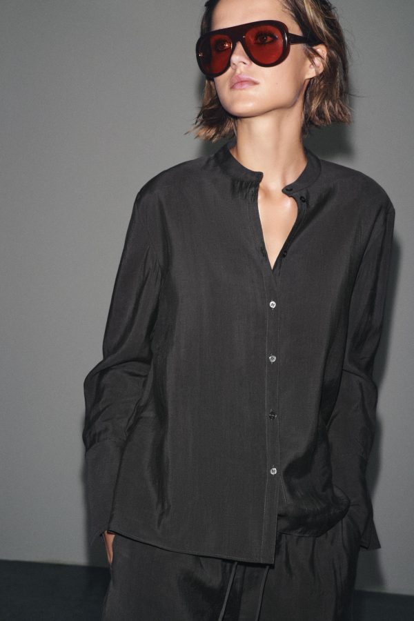 ZW COLLECTION DÖKÜMLÜ GÖMLEK - از برند زارا