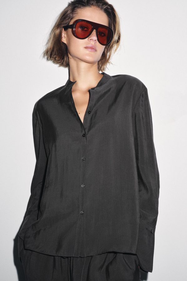 ZW COLLECTION DÖKÜMLÜ GÖMLEK - از برند زارا