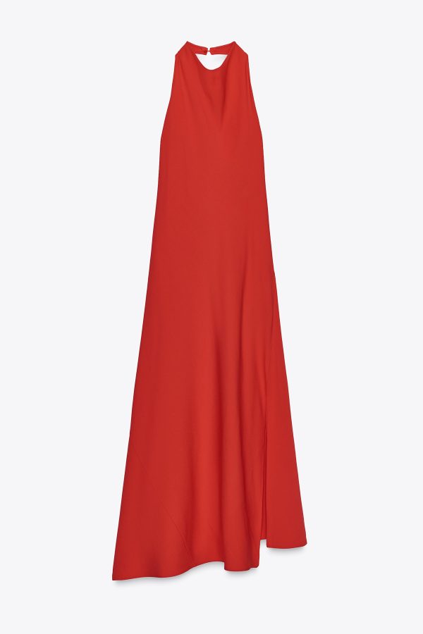 ZW COLLECTION HALTER UZUN ELBİSE - از برند زارا