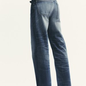 شلوار جین کمر متوسط با پنج جیب از برند زارا (زنانه)