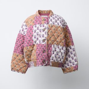 جاکت بمبری یقه دیک و آستین بلند از برند زارا (بچه گانه)