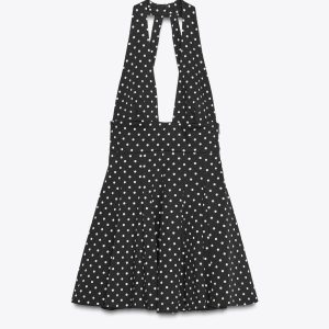 پیراهن کوتاه یقه هالتر و V از برند زارا (زنانه)