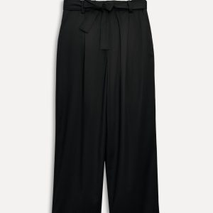 شلوار پشمی نازک با کمر بلند و جیب از برند زارا (زنانه)