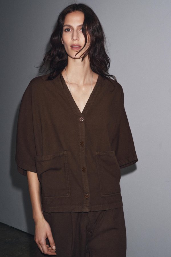 RELAXED FIT ZW KOLEKSİYONU GÖMLEK - از برند زارا