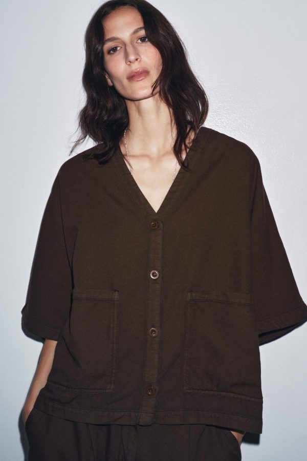 RELAXED FIT ZW KOLEKSİYONU GÖMLEK - از برند زارا