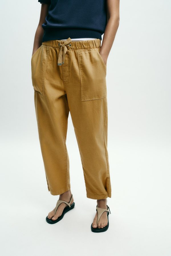 DÜĞMELİ JOGGER PANTOLON - از برند زارا