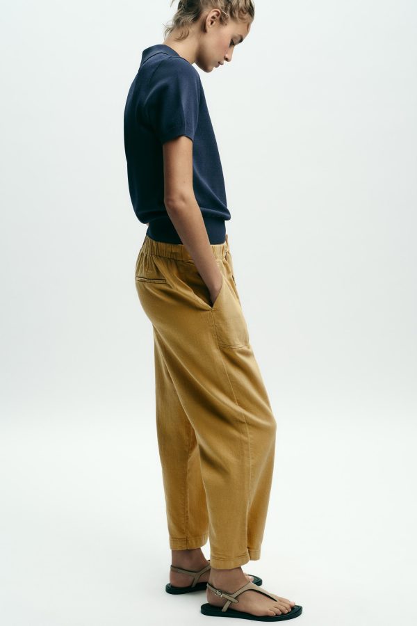 DÜĞMELİ JOGGER PANTOLON - از برند زارا