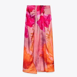 پاره‌و طرح‌دار با جزئیات گره‌ای از برند زارا (زنانه)