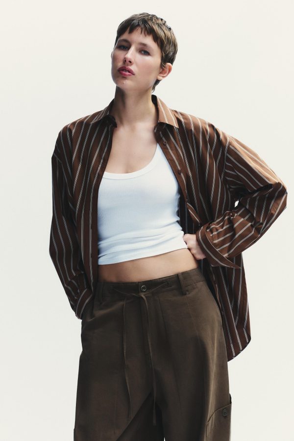OVERSIZE GÖMLEK - از برند زارا