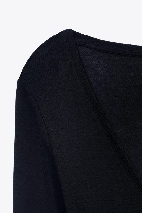 V YAKA T-SHIRT - از برند زارا