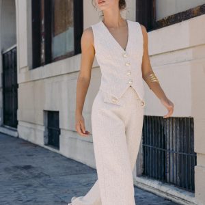 DOKULU PANTOLON - از برند زارا