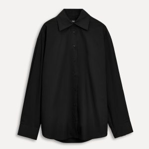 پیراهن اورسایز نازک با یقه و دکمه از برند زارا (زنانه)