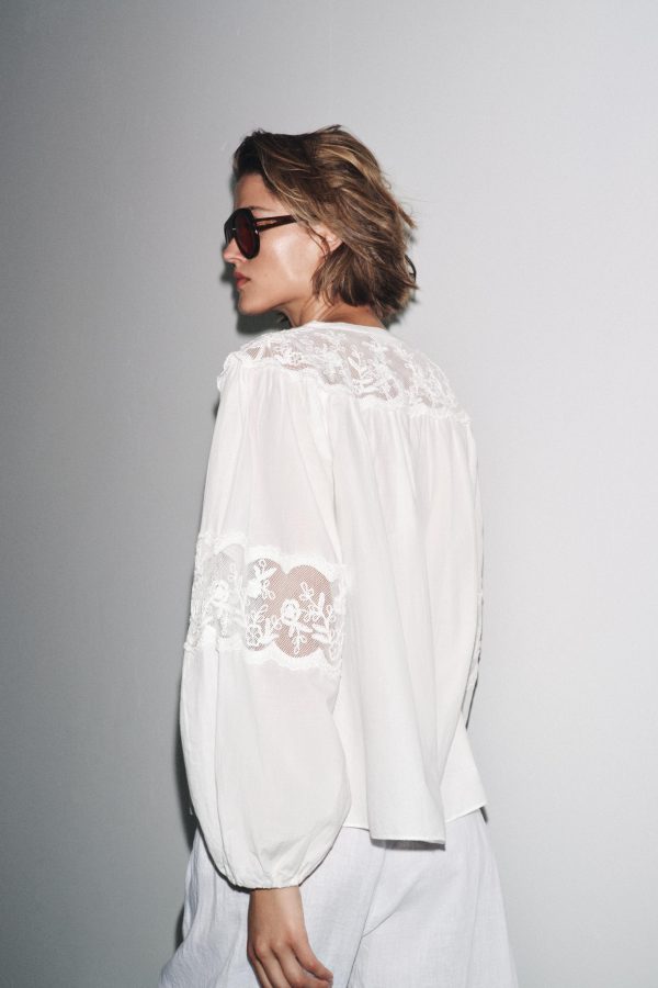 ZW COLLECTION EMBROIDERED SHIRT - از برند زارا