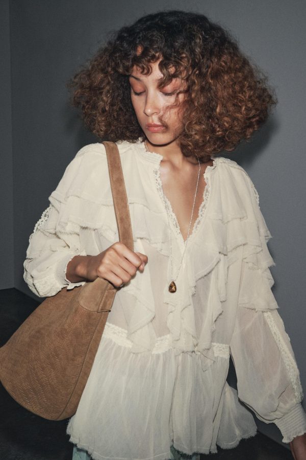 FIRFIRLI DANTEL ZW COLLECTION BLUZ - از برند زارا