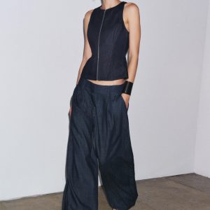 ZW KOLEKSİYONU JOGGER JEAN PANTOLON - از برند زارا
