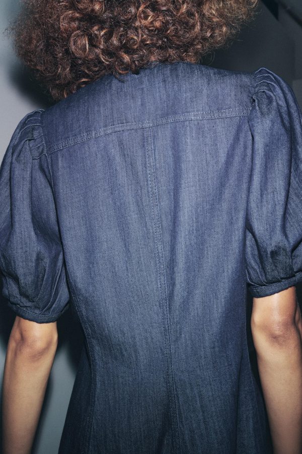 ZW COLLECTION DENIM ELBİSE - از برند زارا