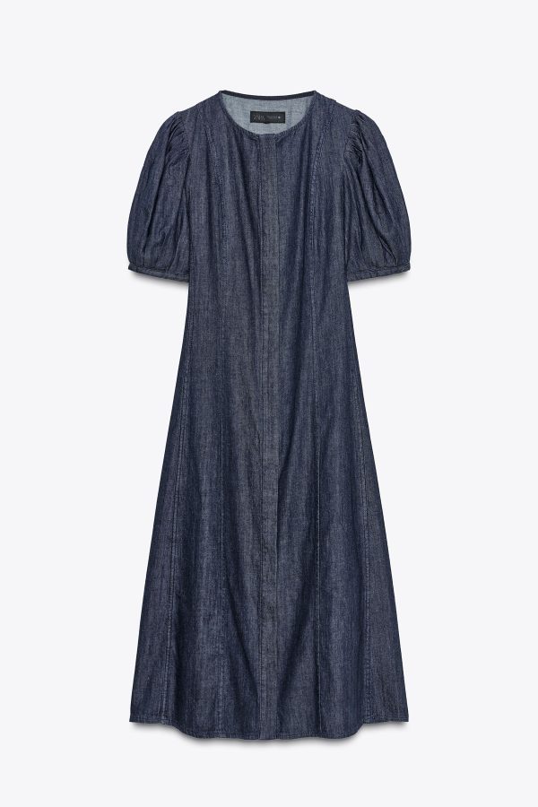 ZW COLLECTION DENIM ELBİSE - از برند زارا