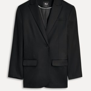 بلزر نازک پنبه‌ای با یقه چنتیک از برند زارا (زنانه)