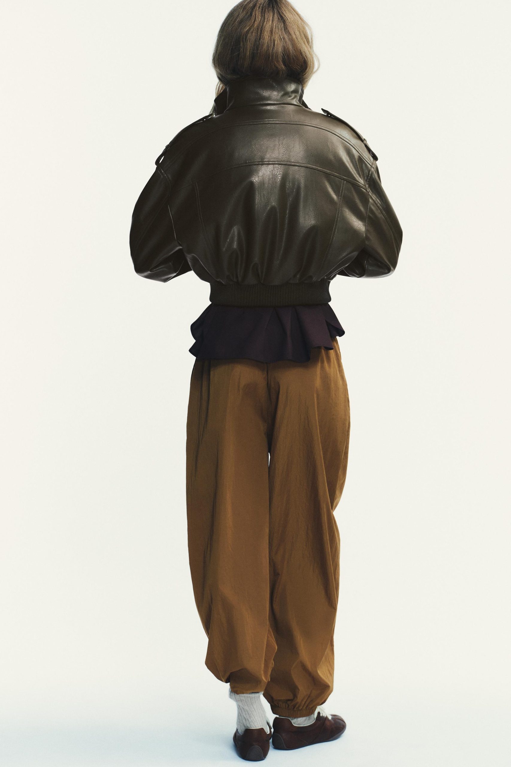 شلوار بارداری الاستیک با جیب مخفی از برند زارا (زنانه)