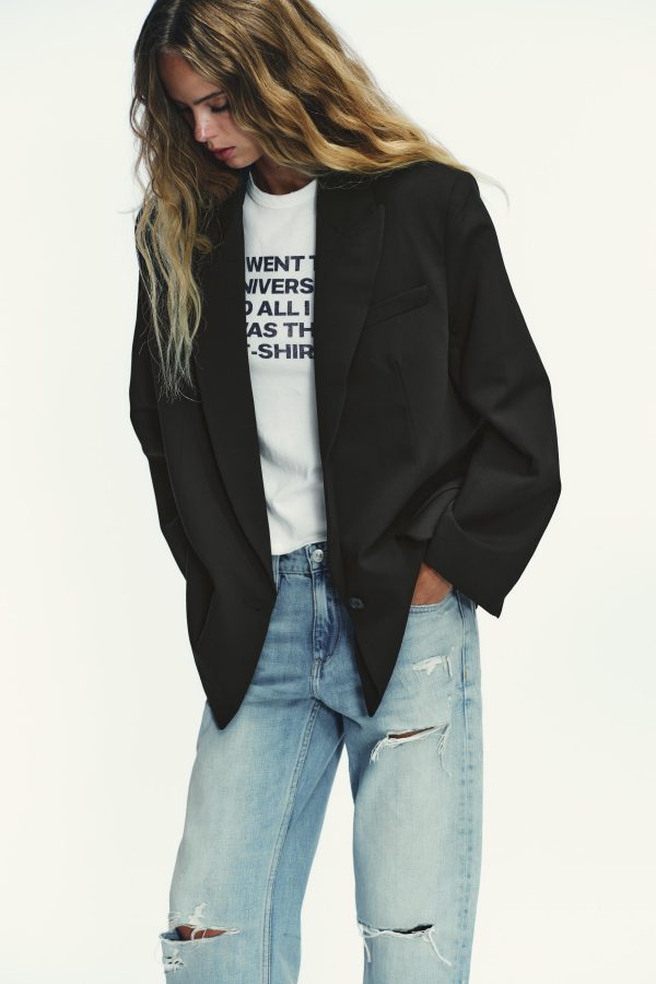 OVERSIZE BASIC BLAZER - از برند زارا