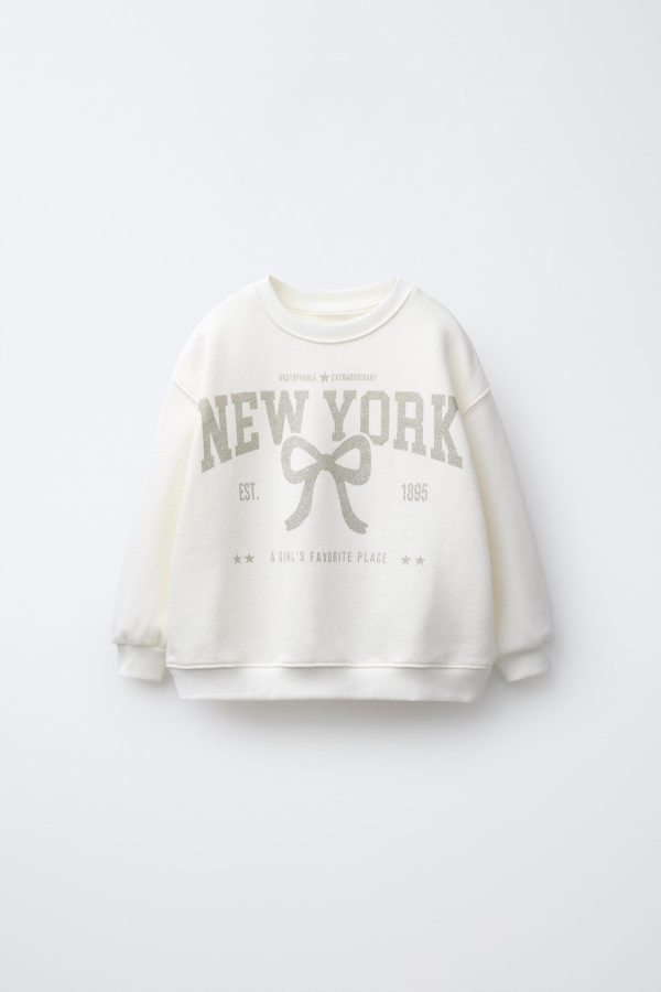 ŞEHİR PARILTILI SWEATSHIRT - از برند زارا