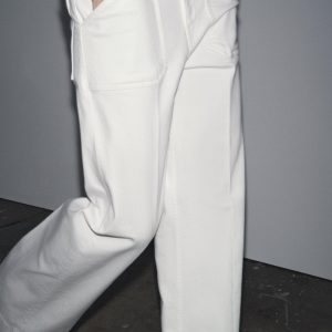 شلوار جین کمر بلند و گشاد از برند زارا (زنانه)