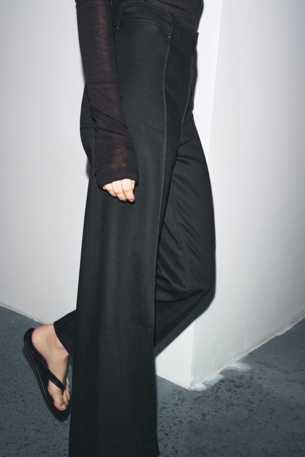 JEANS ZW COLLECTION WIDE LEG YÜKSEK BEL - از برند زارا