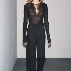 JEANS ZW COLLECTION WIDE LEG YÜKSEK BEL - از برند زارا