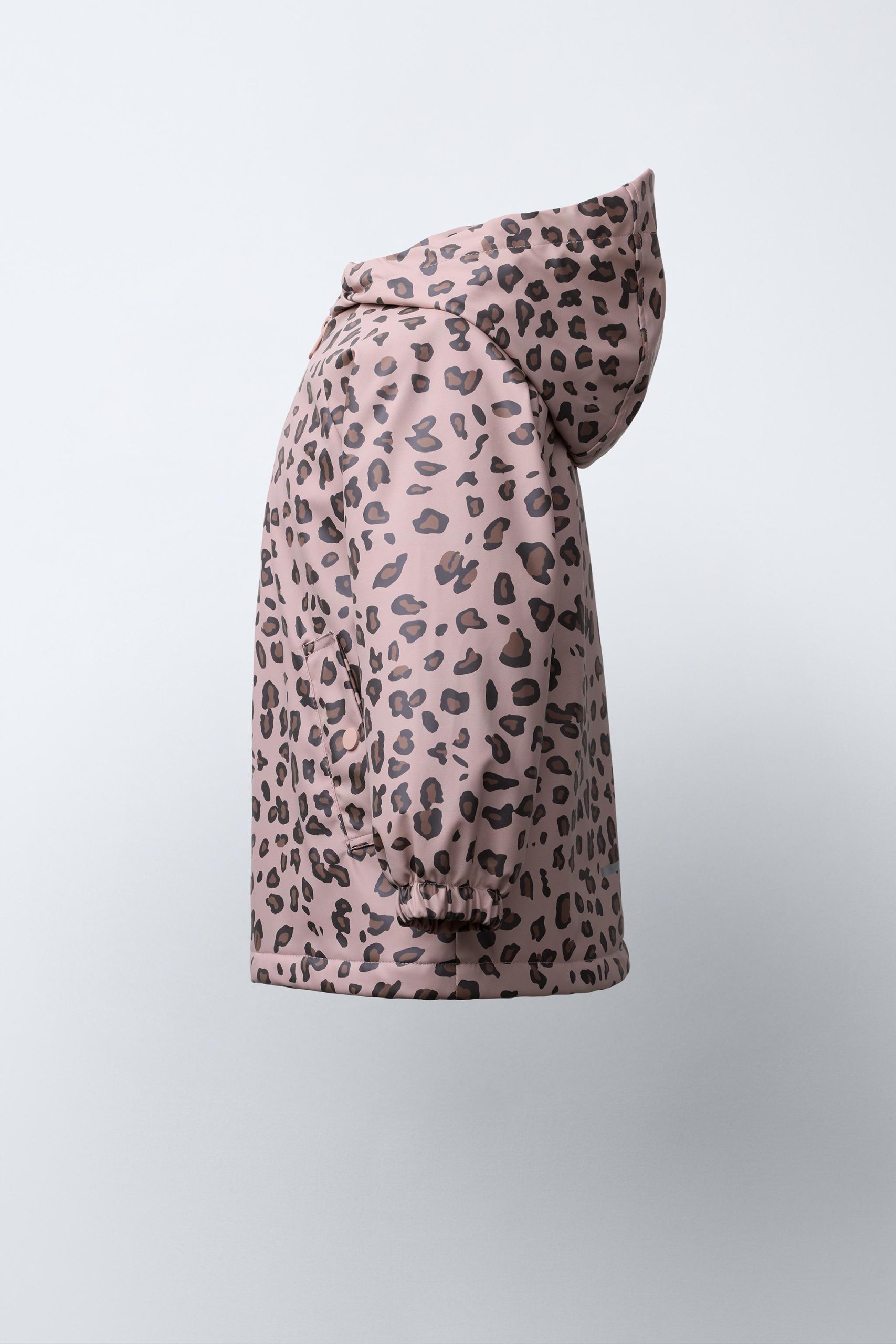 بارانی کلاهدار با آستین بلند و زیپ از برند زارا (بچه گانه)