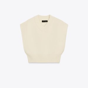 سوئیشرت بدون آستین با لبه ریبان از برند زارا (زنانه)