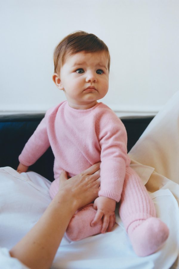 ژاکت کشمیری یقه گرد آستین بلند از برند زارا