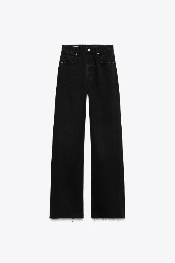 TRF HIGH-RISE WIDE-LEG JEAN - از برند زارا