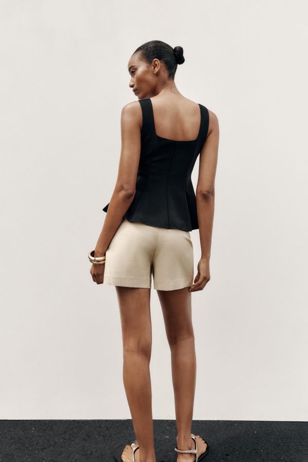 PEPLUM ESNEK YELEK ÜST - از برند زارا