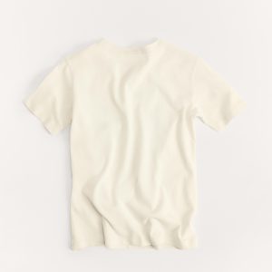 تی‌شرت پنبه‌ای یقه گرد با چاپ 50 سالگ از برند زارا (زنانه)