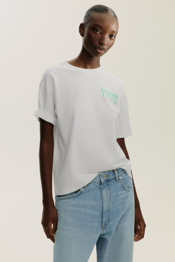 BASKILI SLOGANLI T-SHIRT - از برند زارا