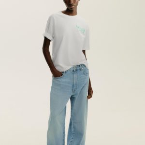 BASKILI SLOGANLI T-SHIRT - از برند زارا