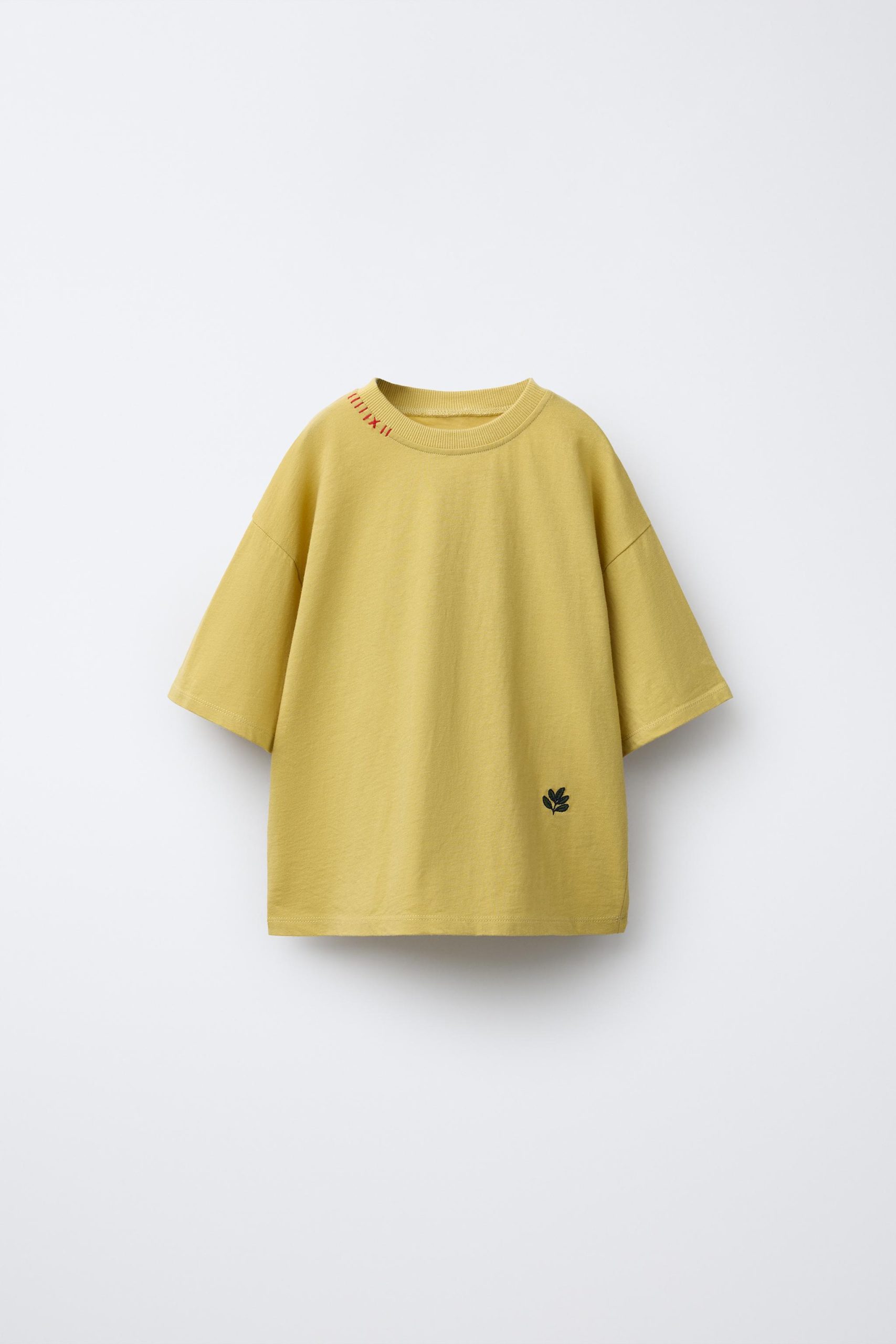 تیشرت یقه گرد پنبهای با طرح پرنده از برند زارا