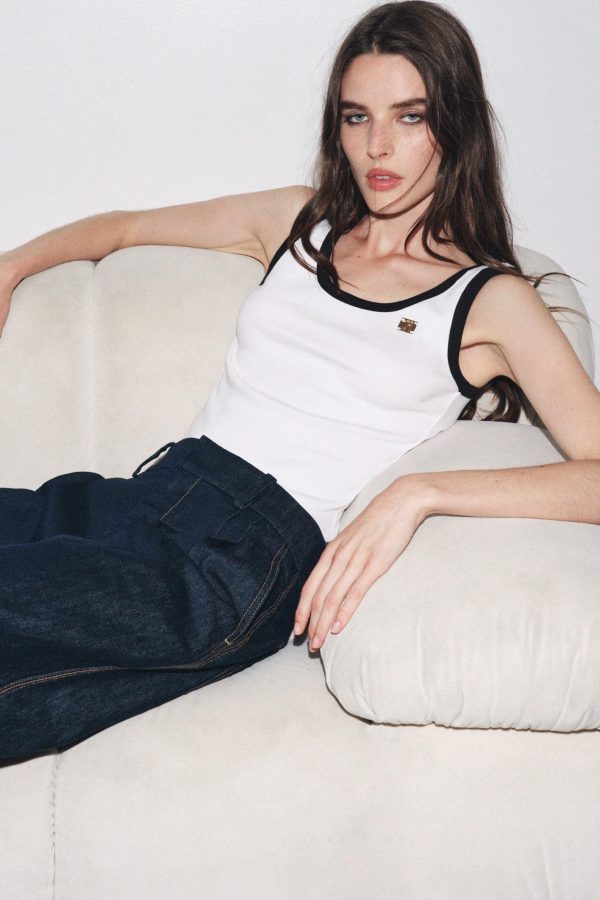 ZARA BROŞLU VİVOLU TOP - از برند زارا