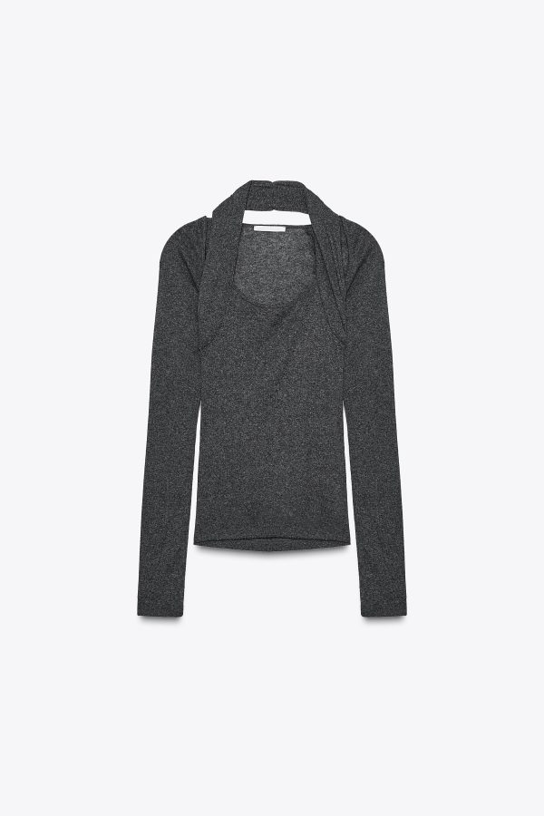 HALTER BOLERO ÇİFT T-SHIRT - از برند زارا