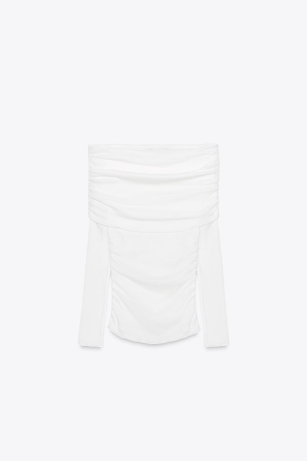 STRAPLEZ BÜZGÜÜ T-SHIRT - از برند زارا