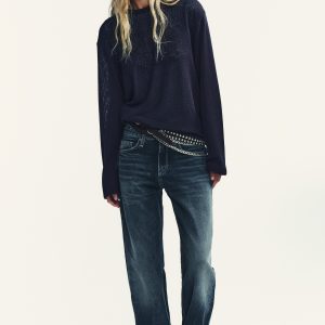 JEANS TRF GENİŞ PAÇA DÜŞÜK BEL - از برند زارا