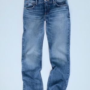 شلوار جین کم‌ارتفاع با پنج جیب از برند زارا (زنانه)