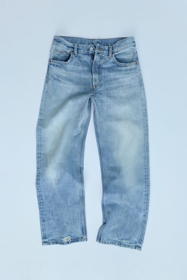 TRF DÜZ KESİ LOOSE ORTA BEL JEAN - از برند زارا